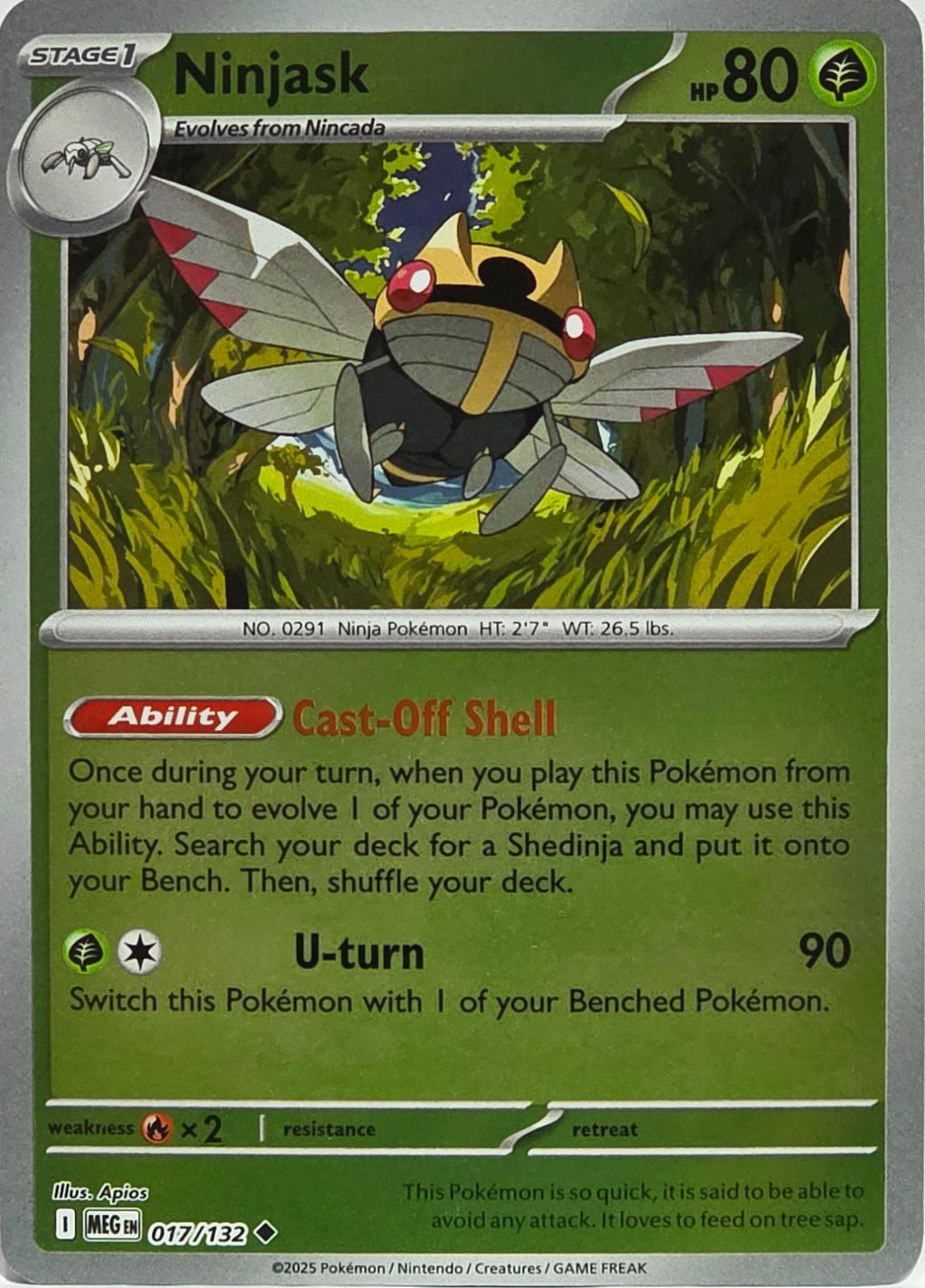 Ninjask - 017/132