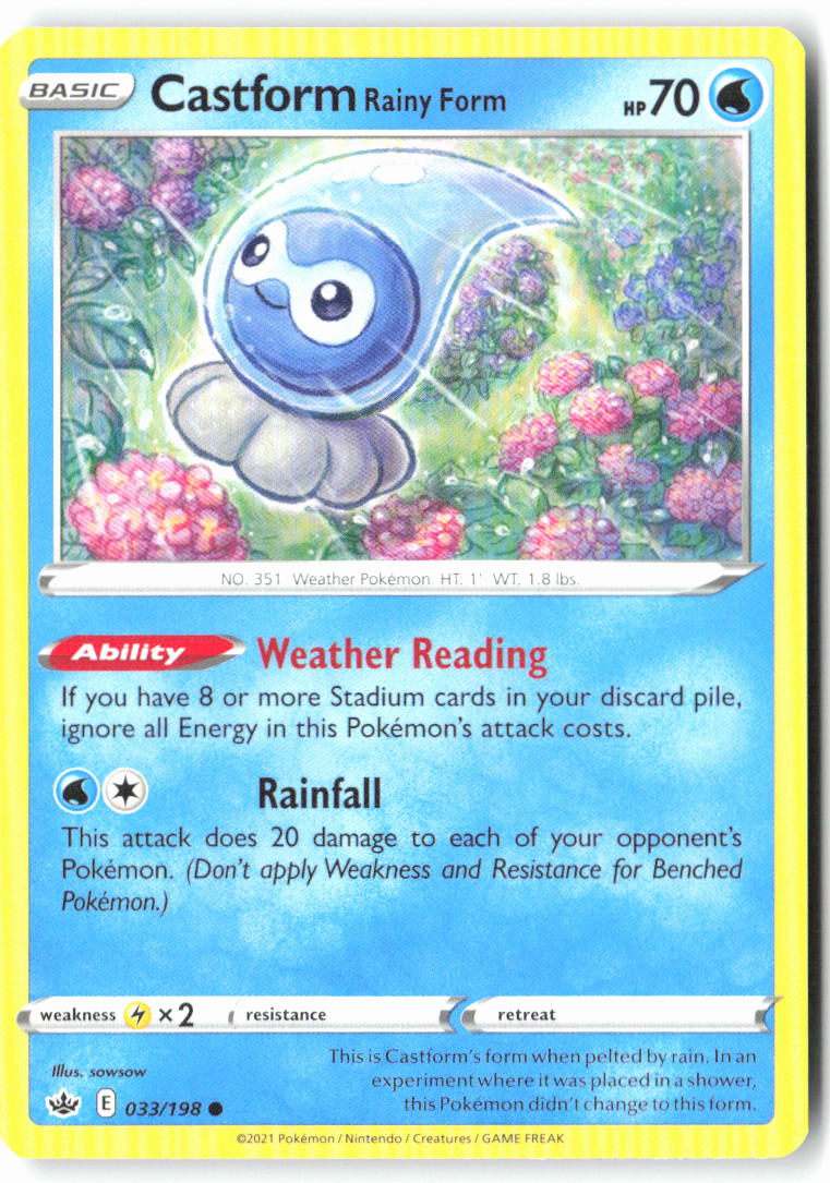 Castform Rainy Form