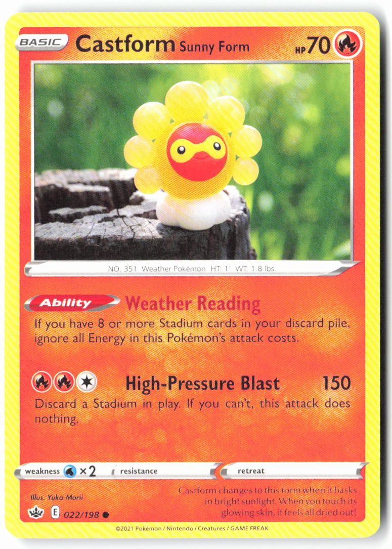 Castform Sunny Form