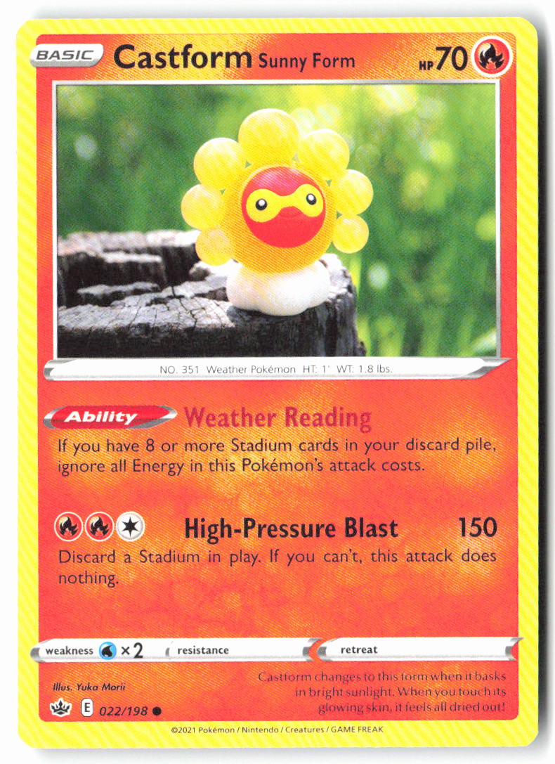 Castform Sunny Form