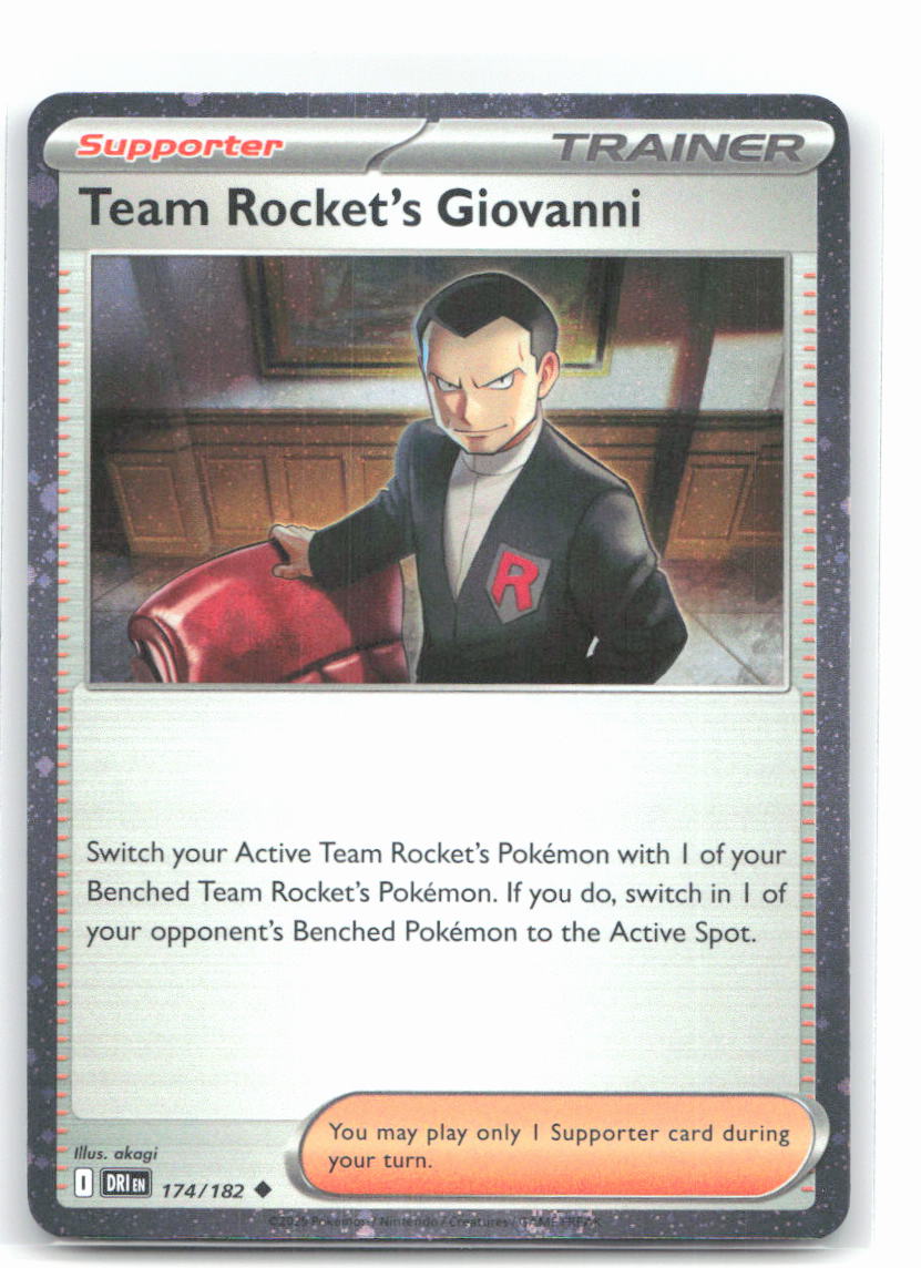 Team Rocket's Giovanni (Cosmos Holo)
