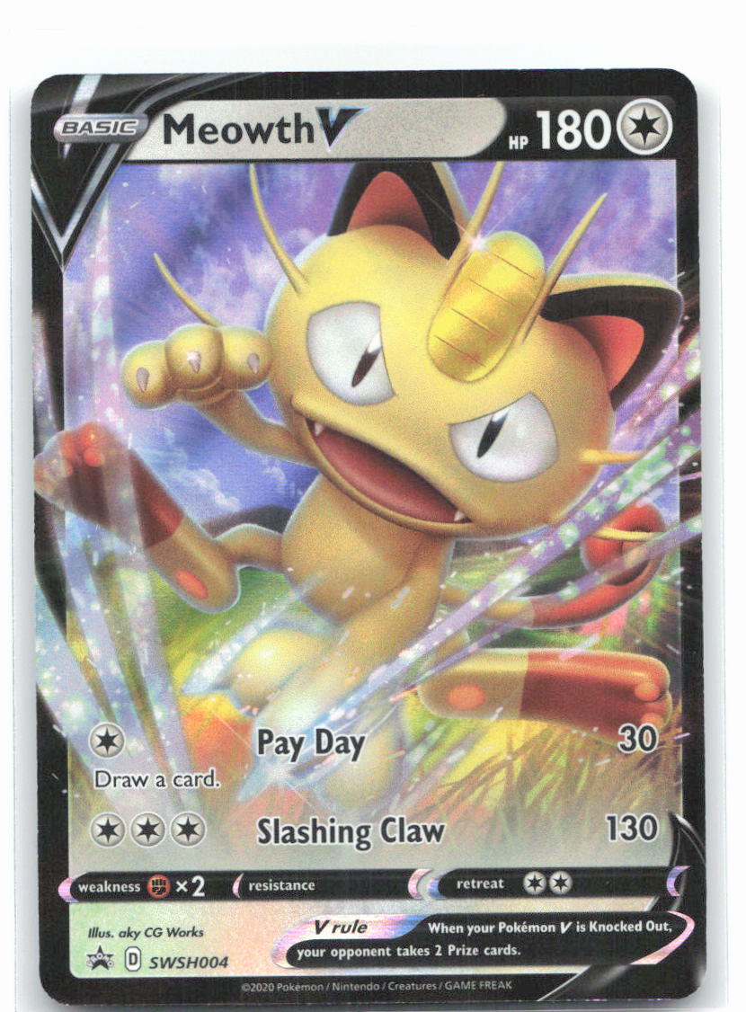 Meowth V - SWSH004