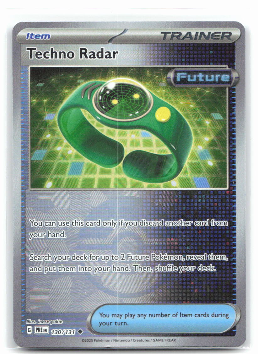 Techno Radar (Poke Ball Pattern)