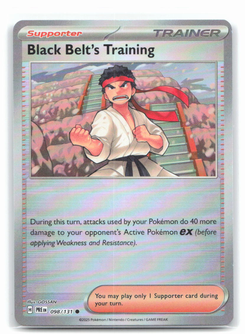 Black Belt's Training - 098/131 (Poke Ball Pattern)