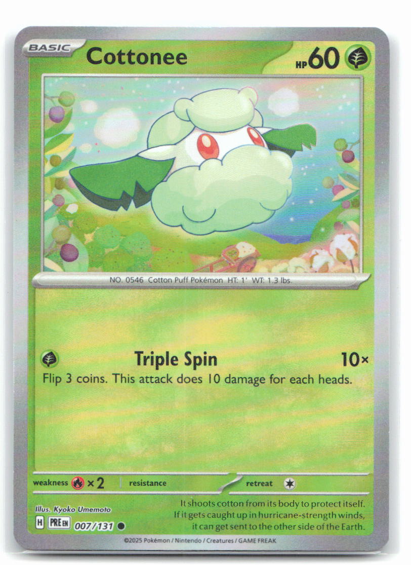 Cottonee (Poke Ball Pattern)
