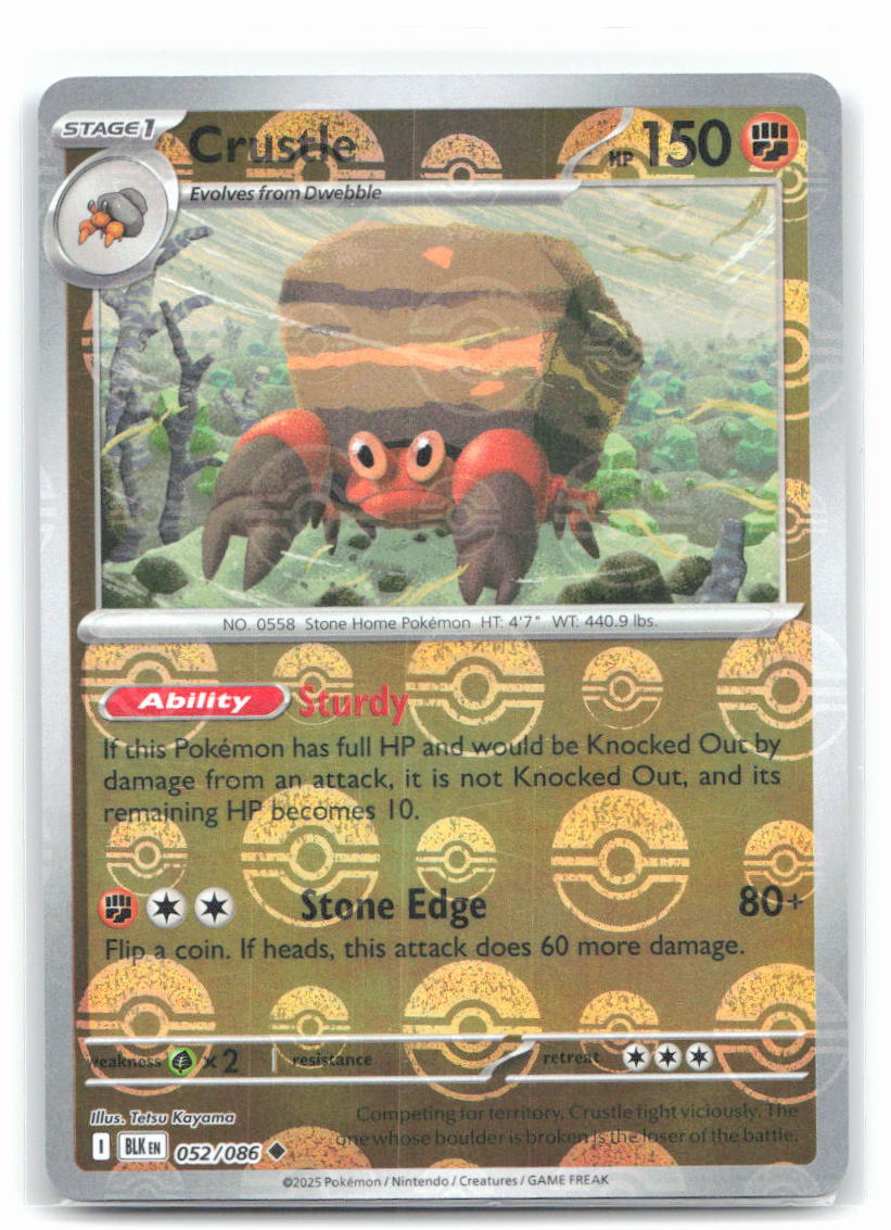 Crustle (Poke Ball Pattern)