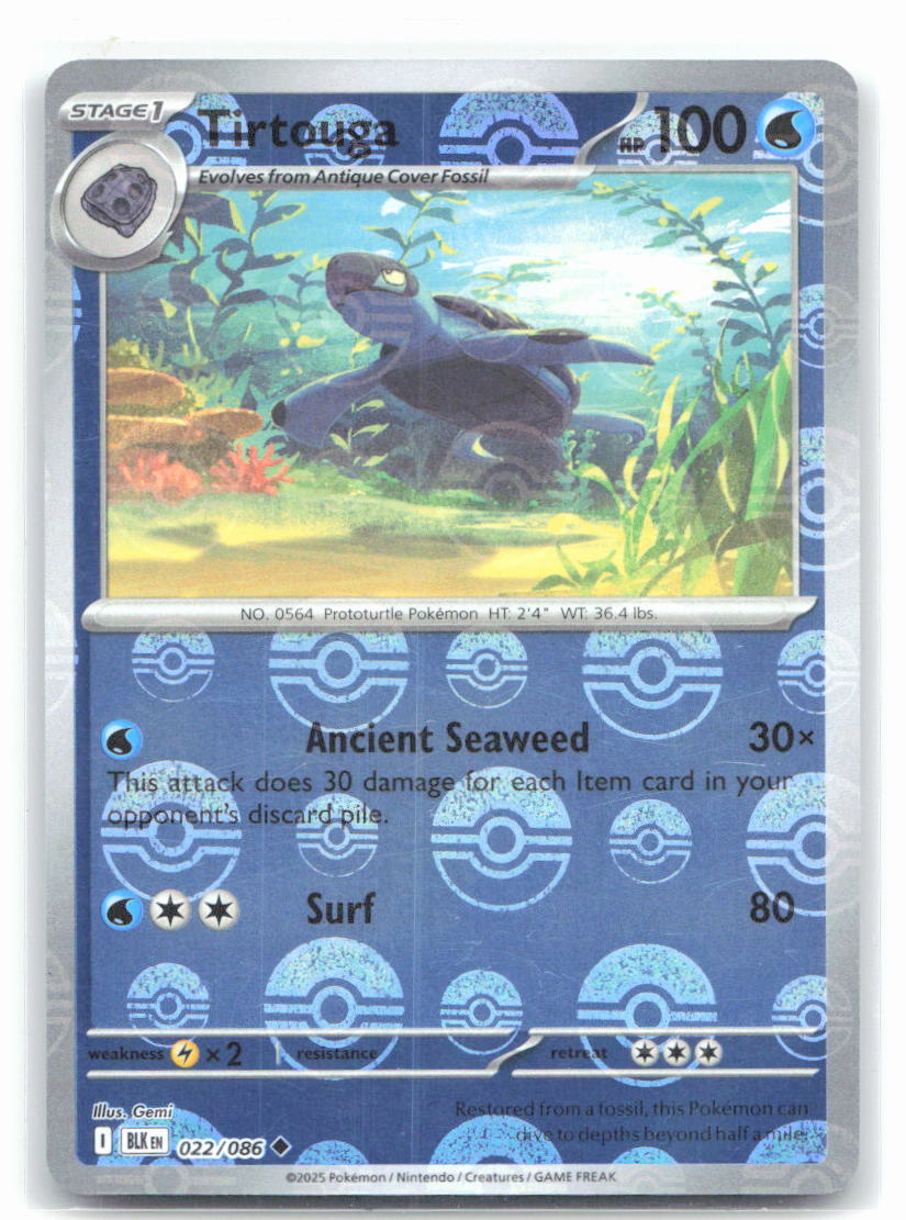 Tirtouga (Poke Ball Pattern)