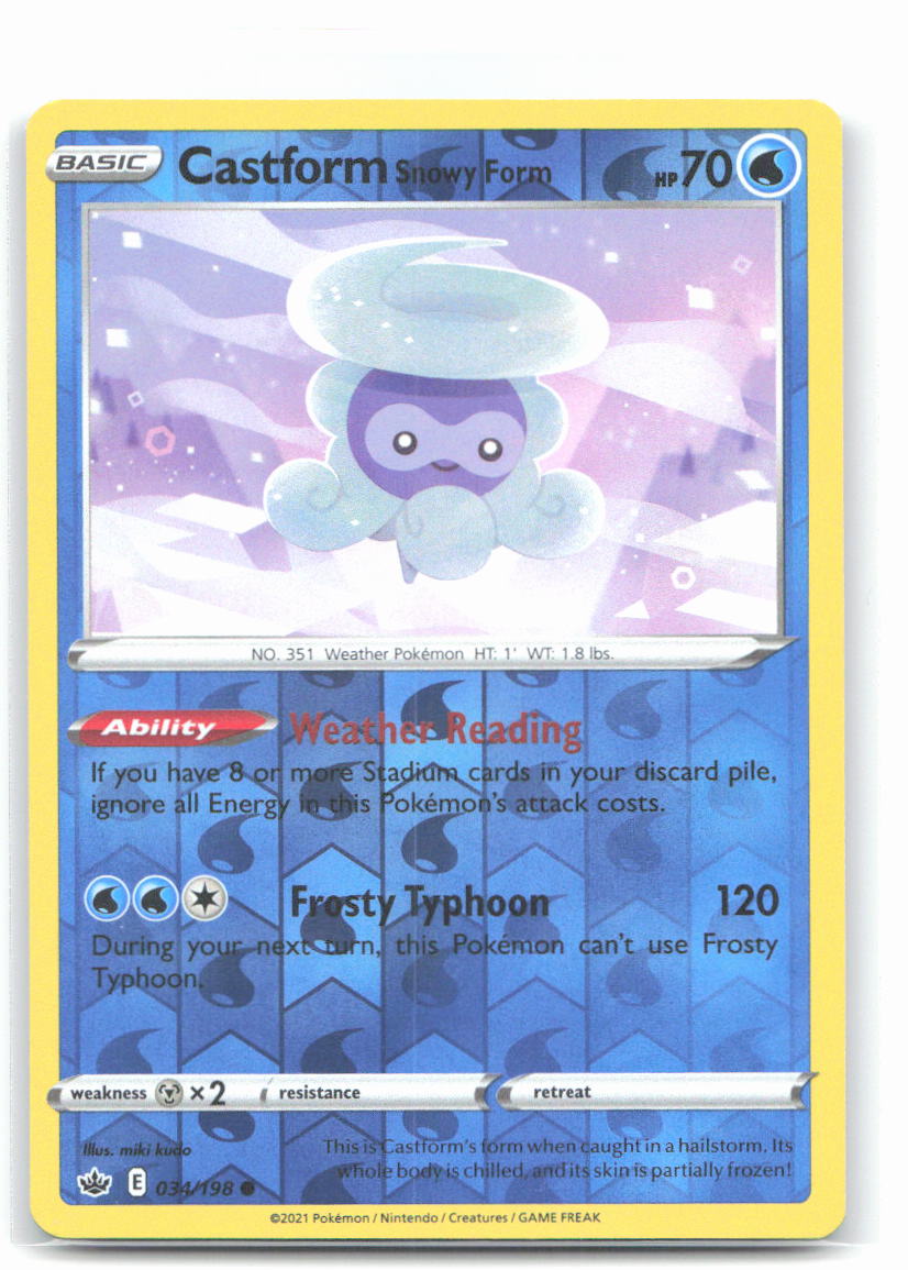 Castform Snowy Form