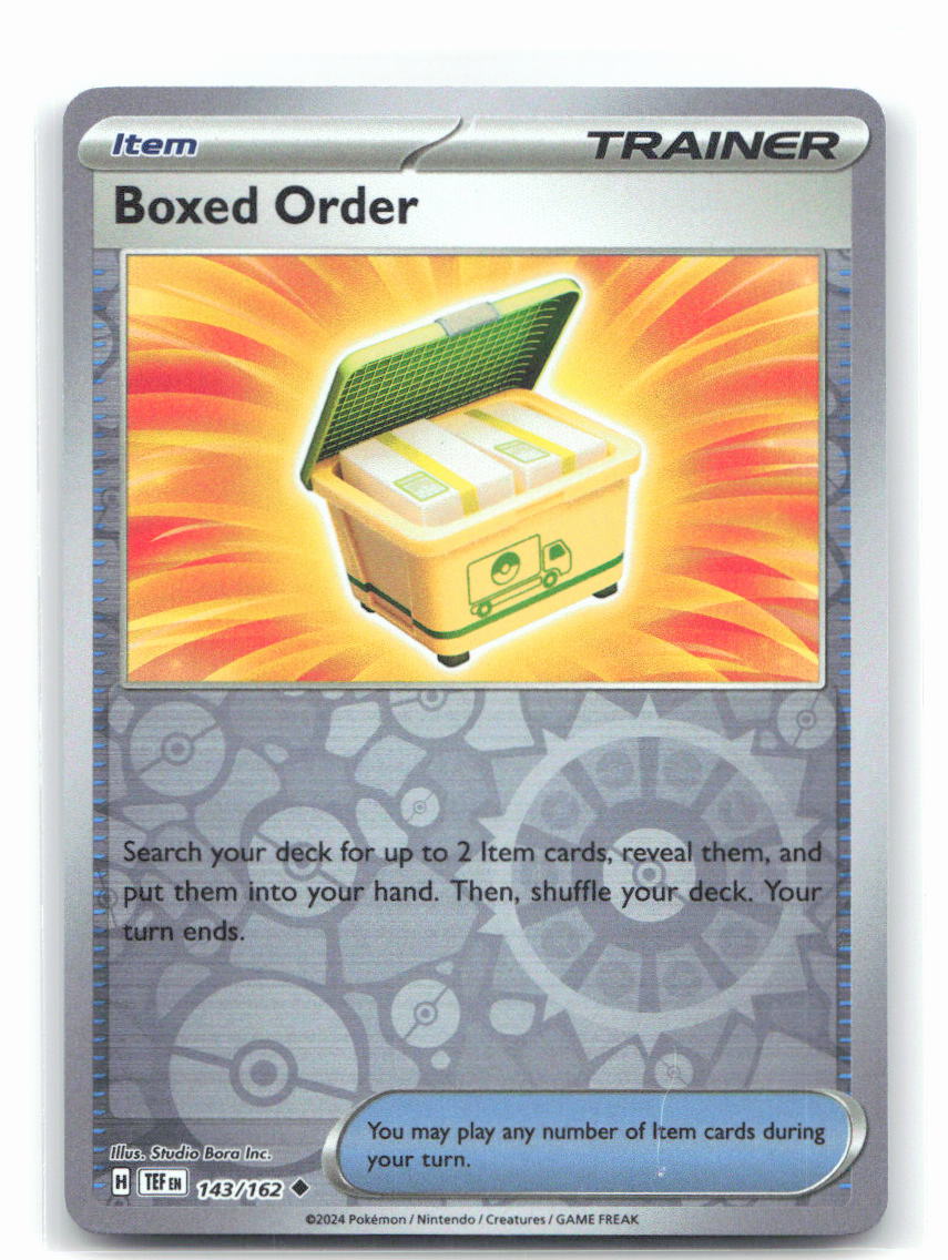Boxed Order