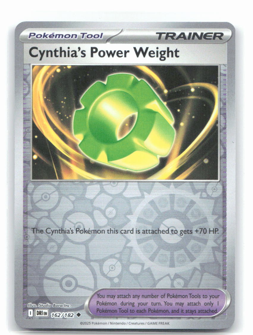 Cynthia's Power Weight