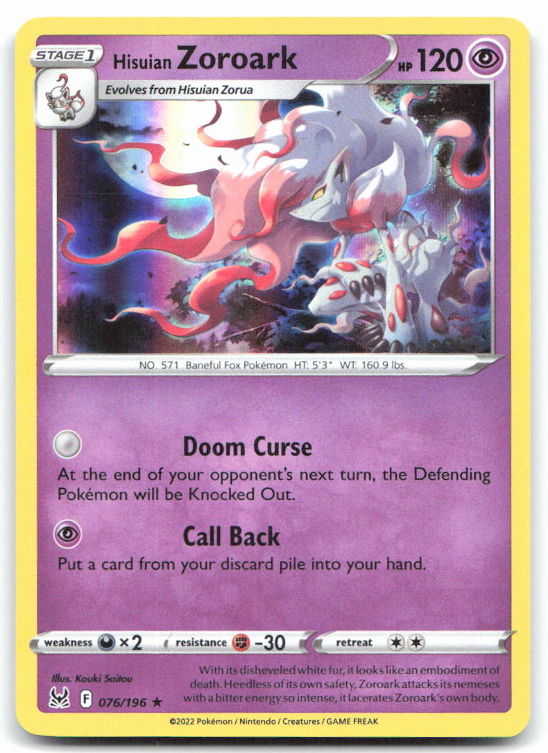 Hisuian Zoroark