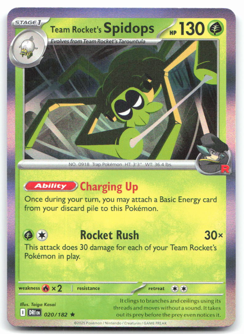 Team Rocket's Spidops - 020/182