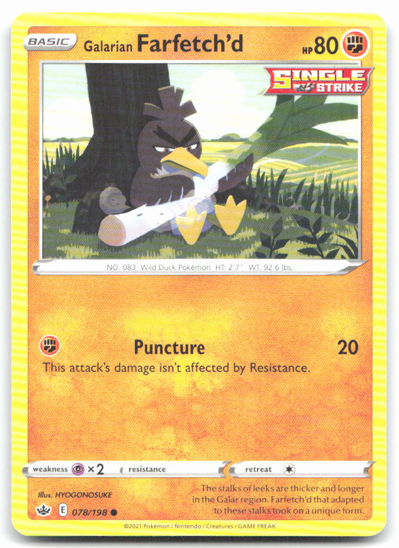Galarian Farfetch'd