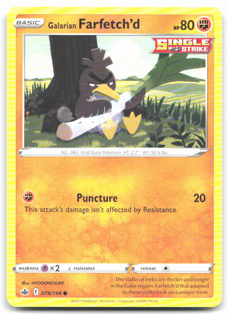 Galarian Farfetch'd