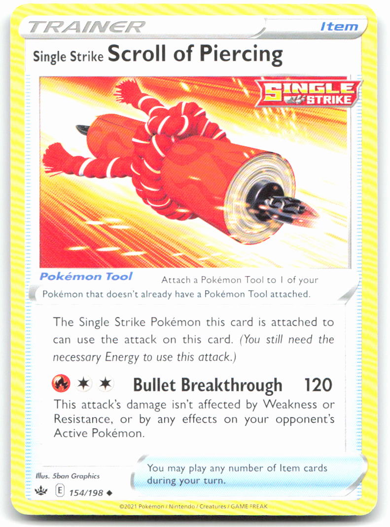 Single Strike Scroll of Piercing