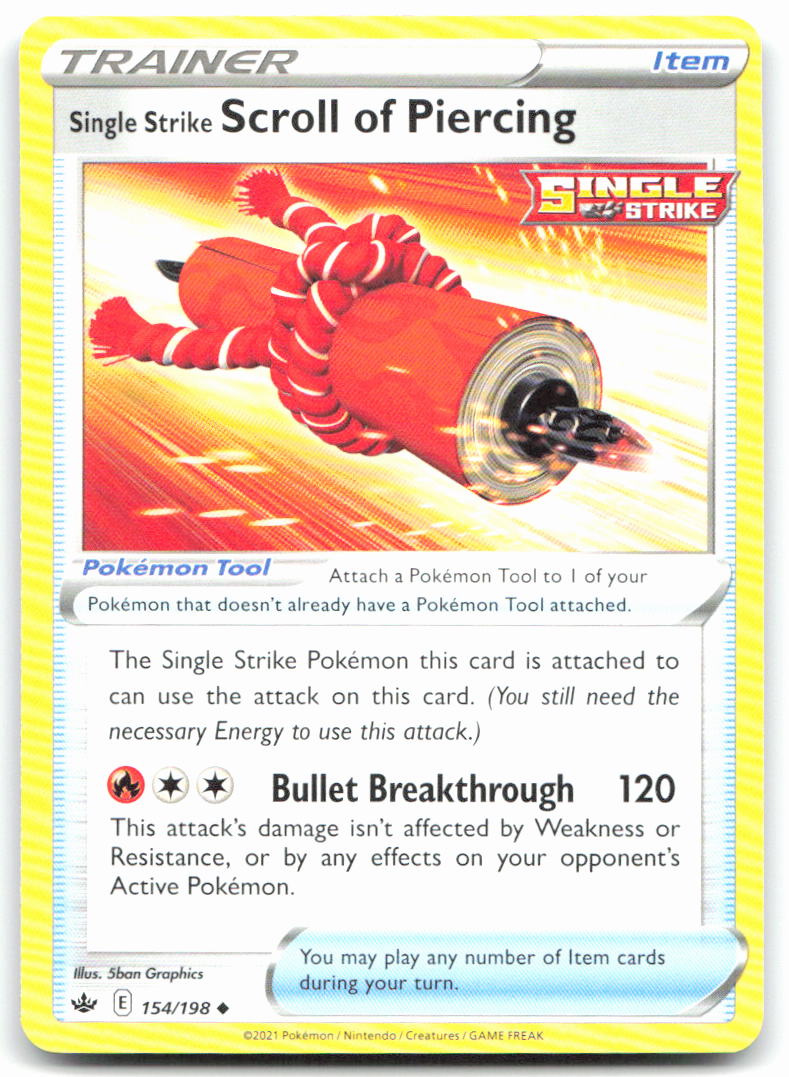 Single Strike Scroll of Piercing
