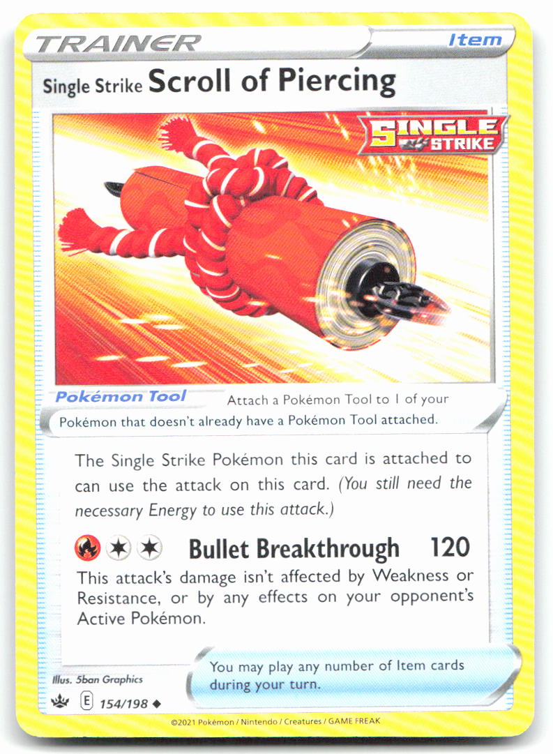 Single Strike Scroll of Piercing
