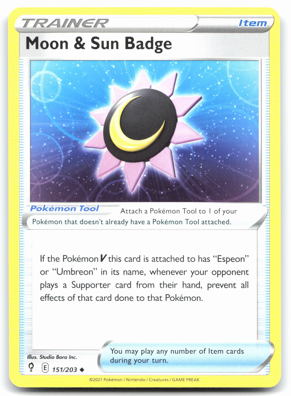 Moon & Sun Badge