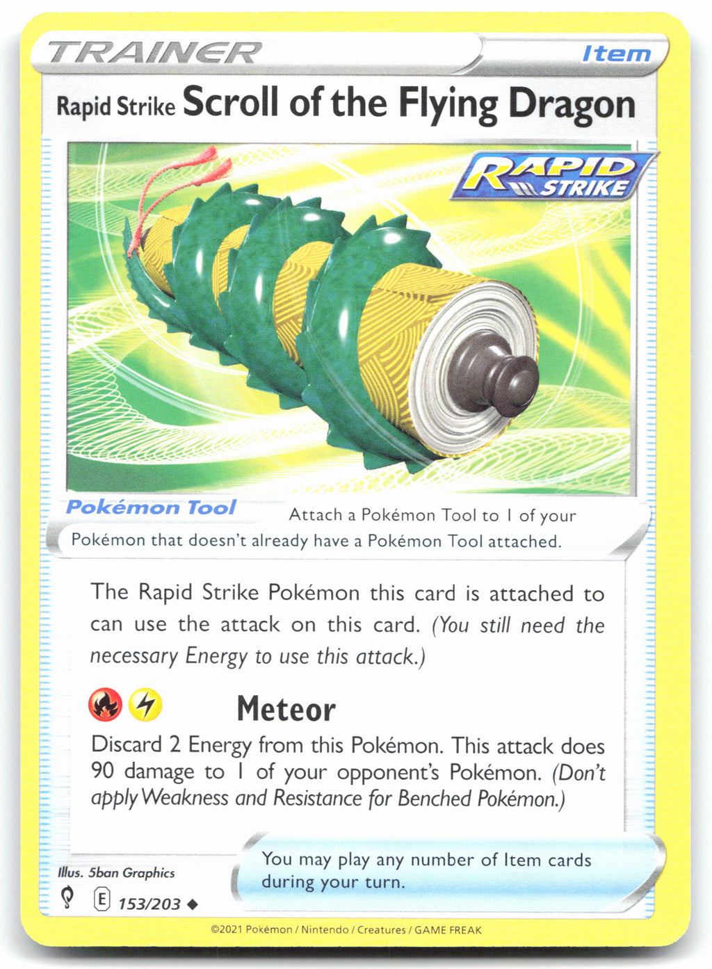 Rapid Strike Scroll of the Flying Dragon