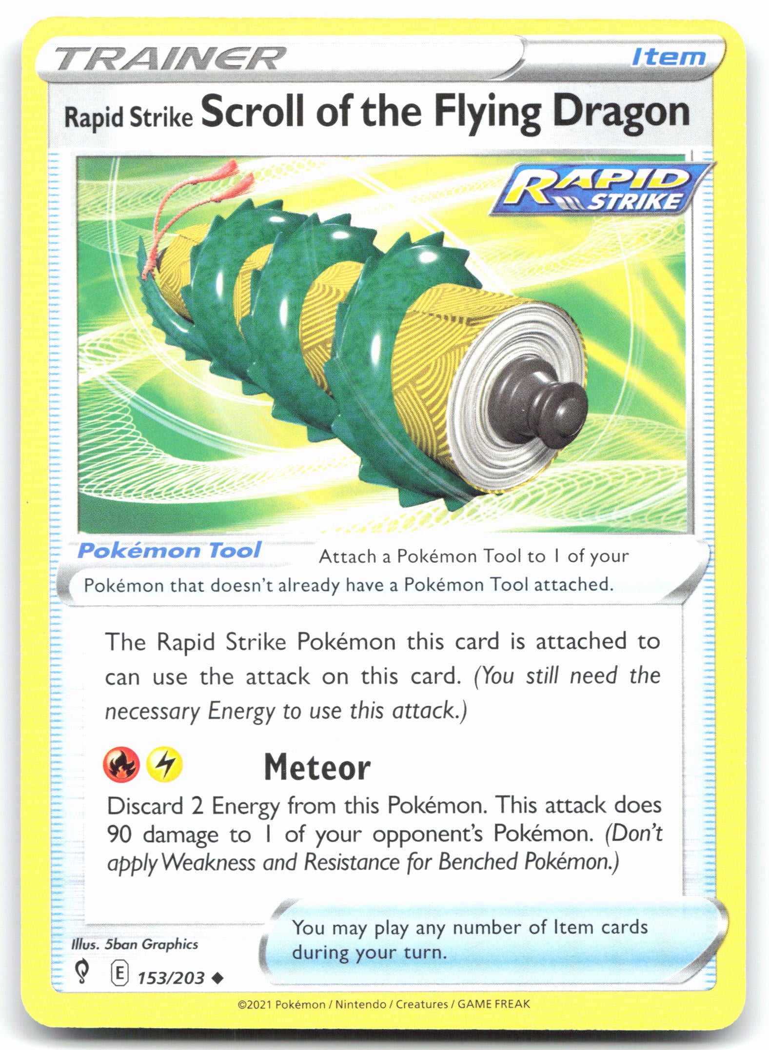 Rapid Strike Scroll of the Flying Dragon