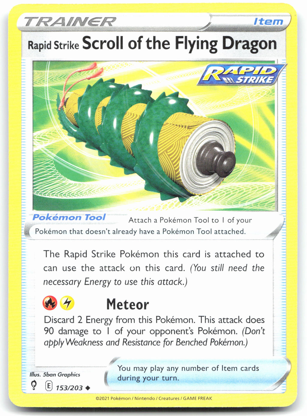 Rapid Strike Scroll of the Flying Dragon
