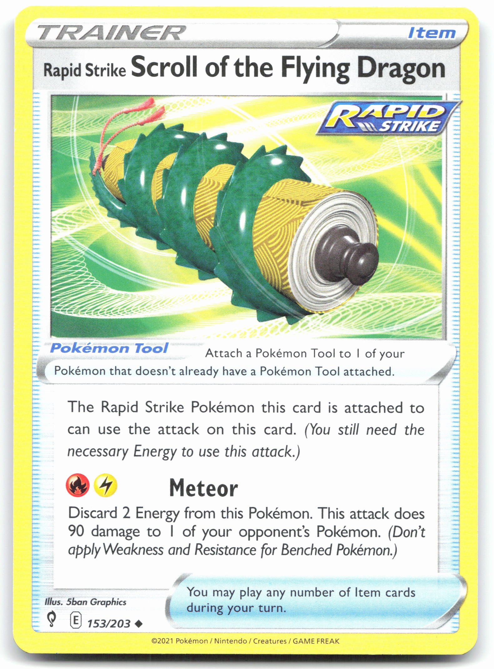 Rapid Strike Scroll of the Flying Dragon