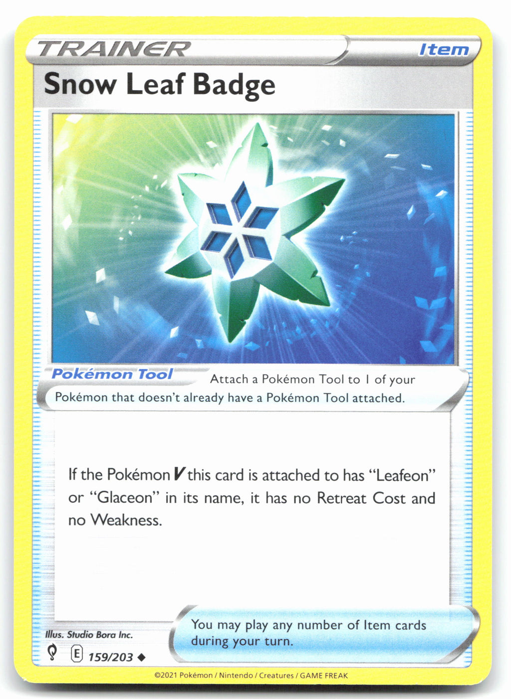 Snow Leaf Badge