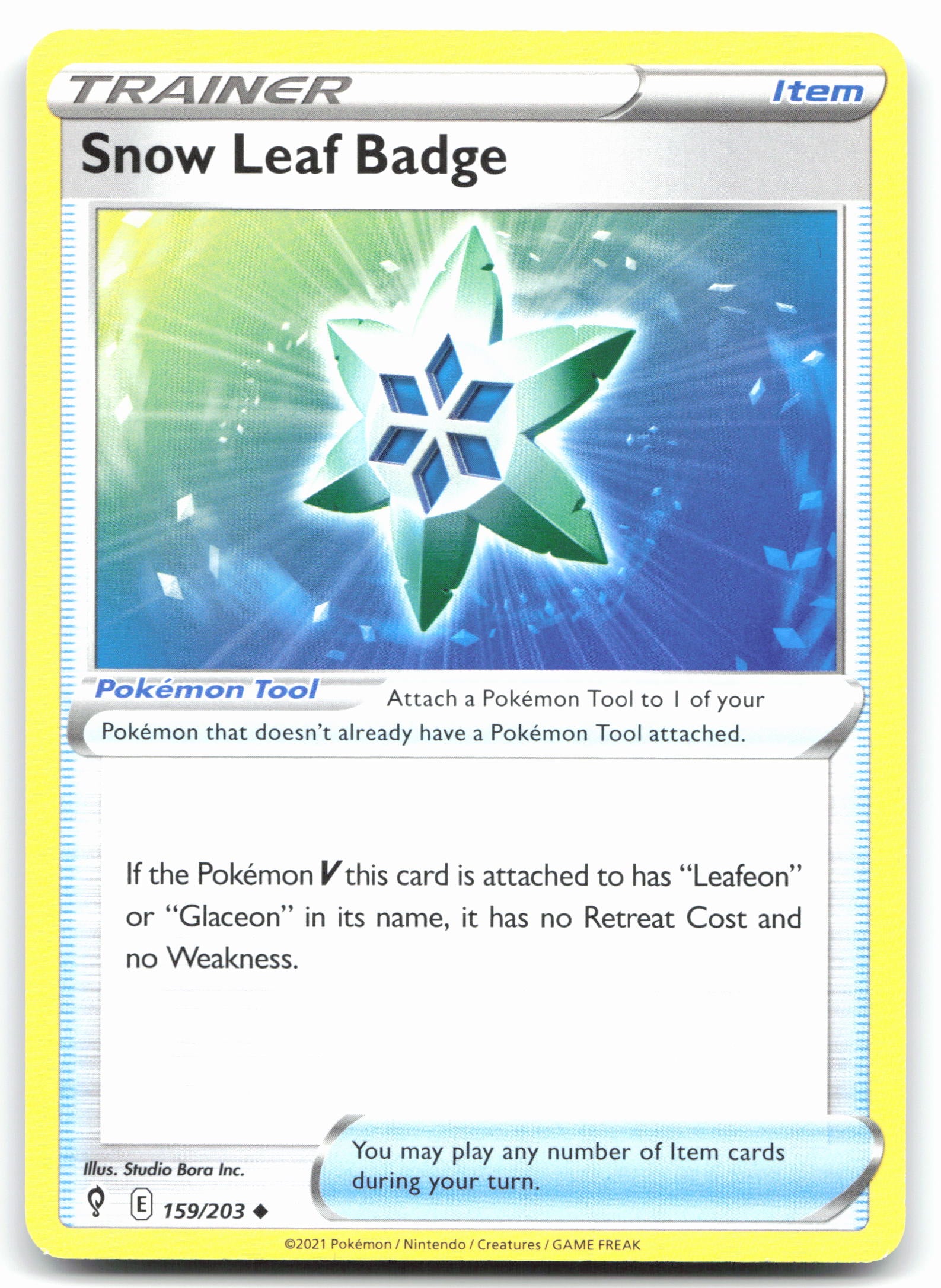 Snow Leaf Badge