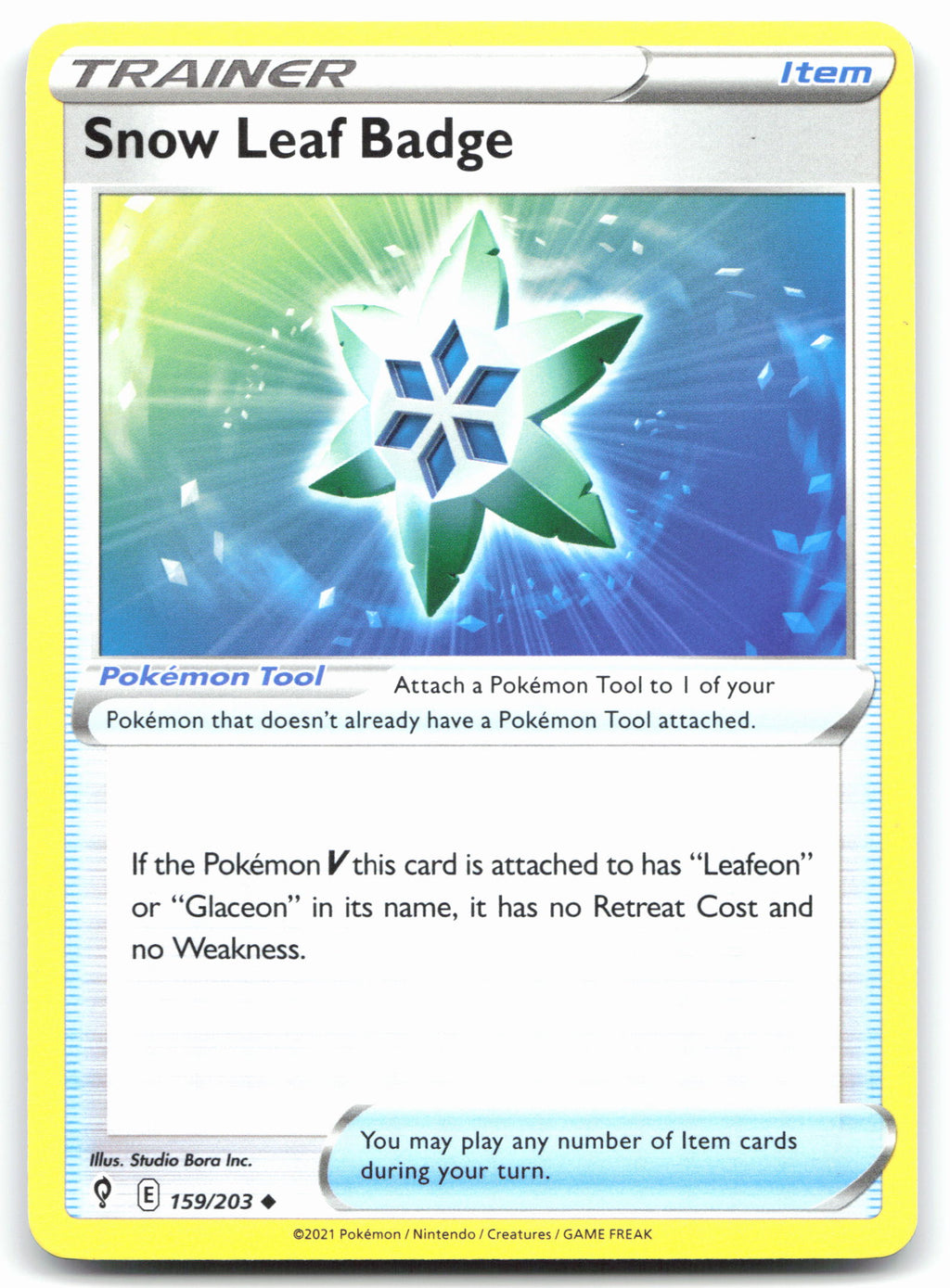 Snow Leaf Badge
