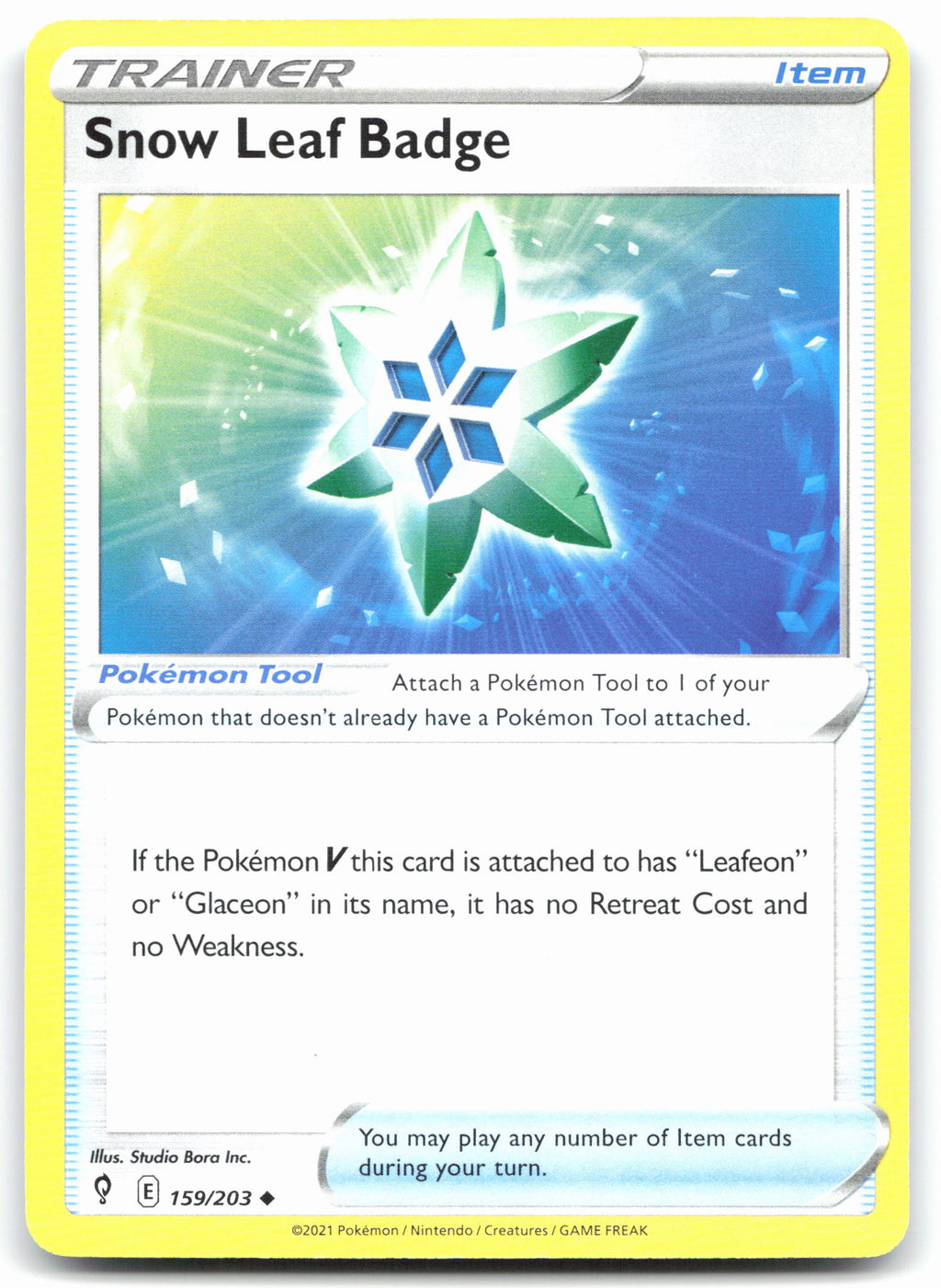 Snow Leaf Badge