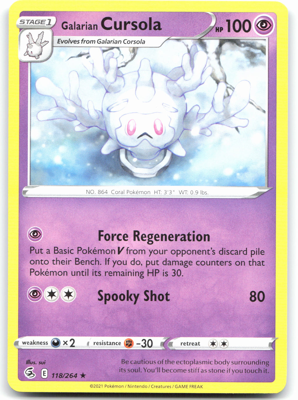 Galarian Cursola