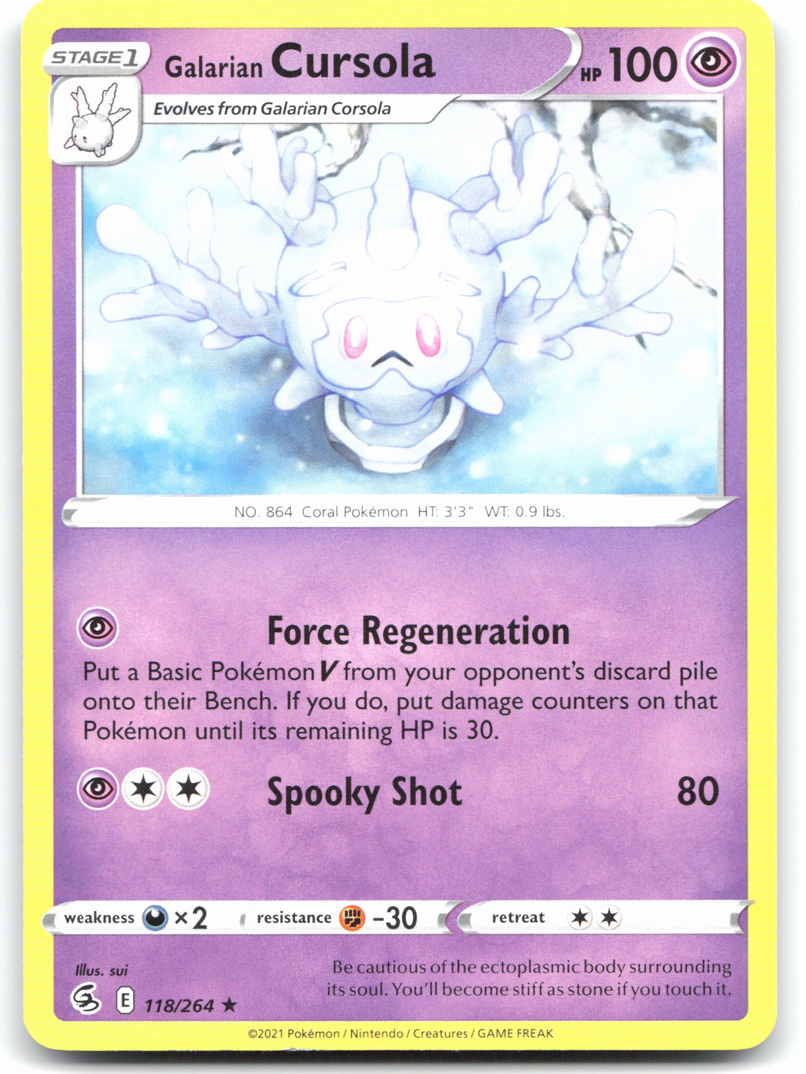 Galarian Cursola
