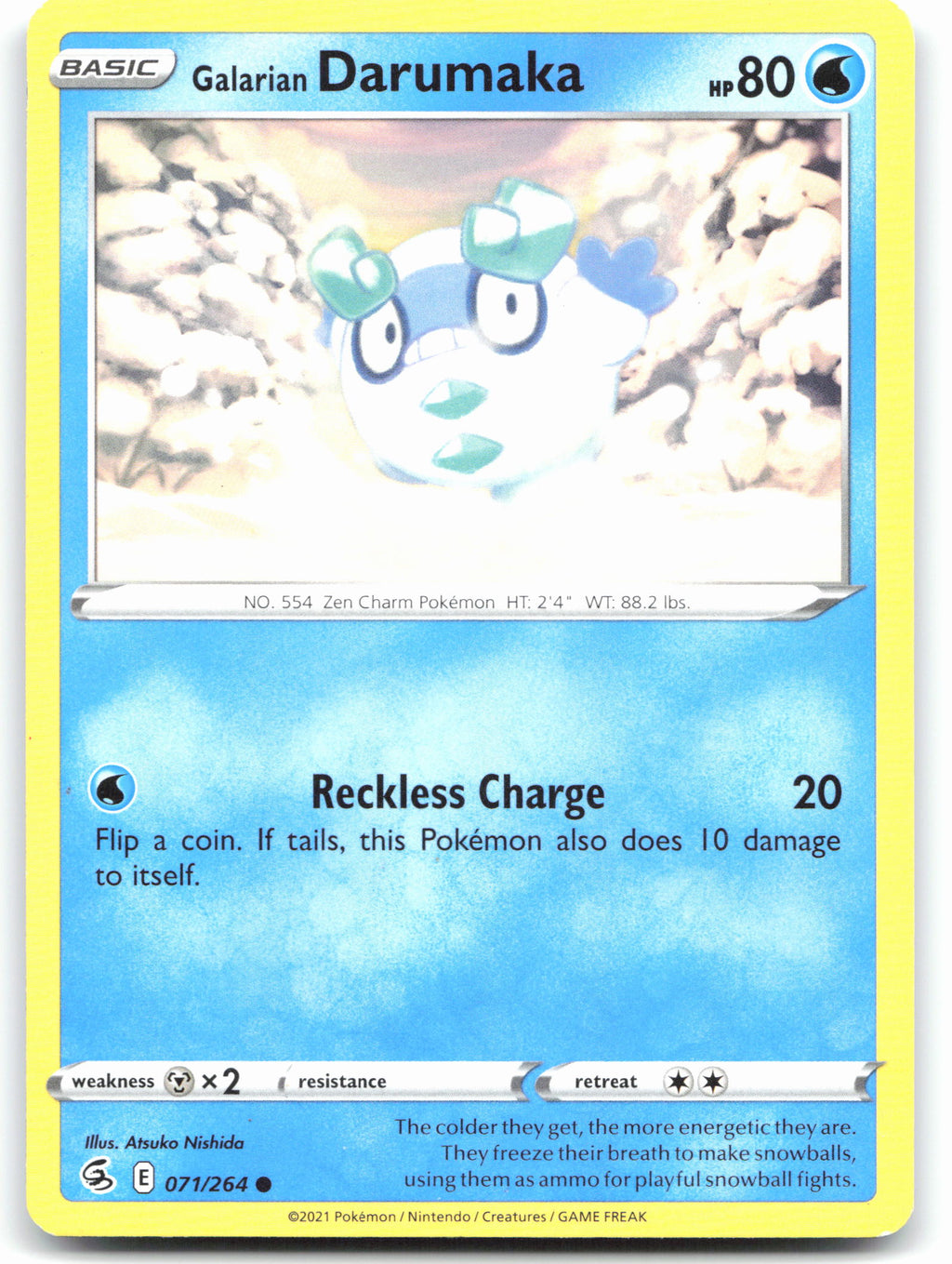 Galarian Darumaka
