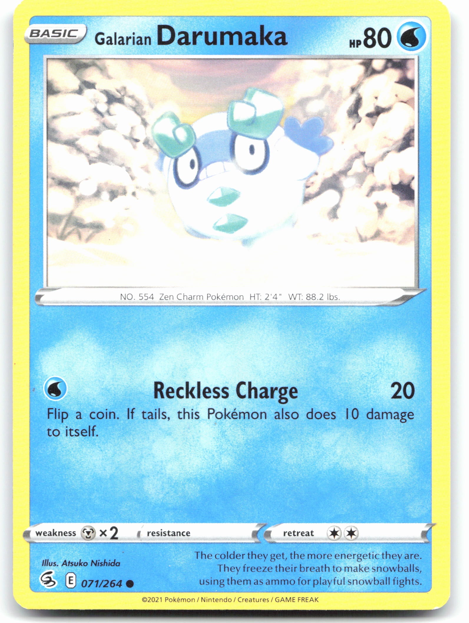 Galarian Darumaka