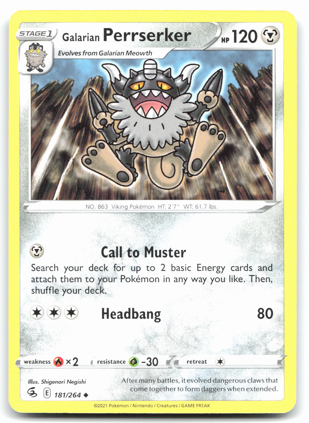 Galarian Perrserker