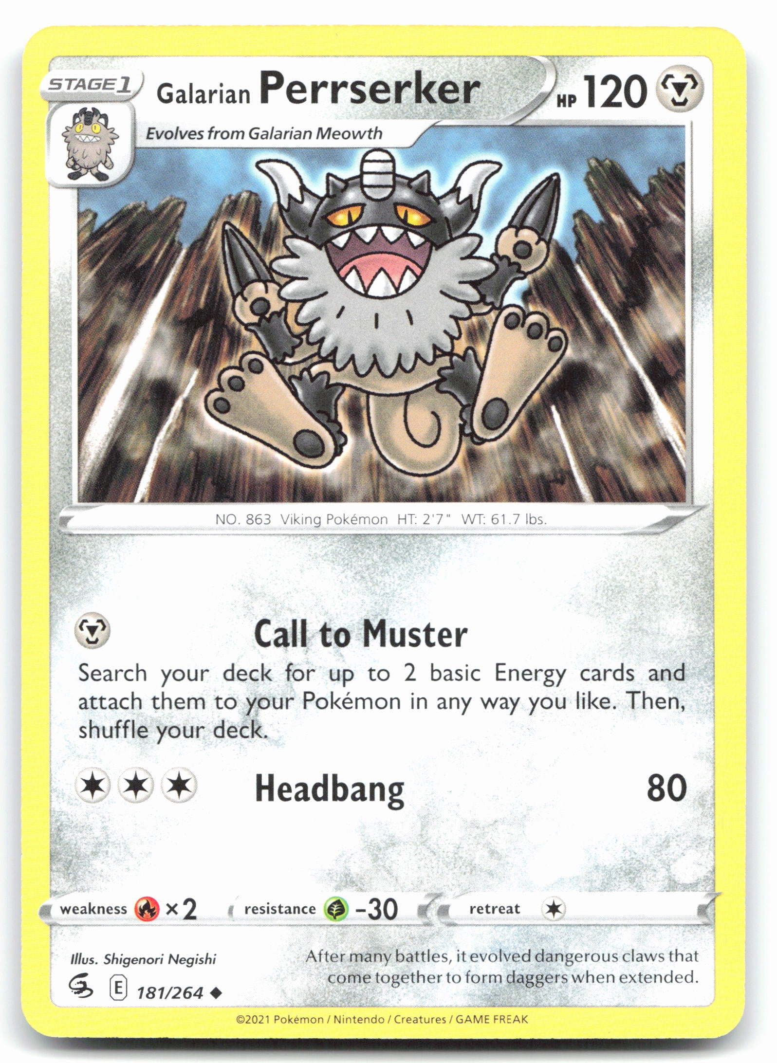 Galarian Perrserker