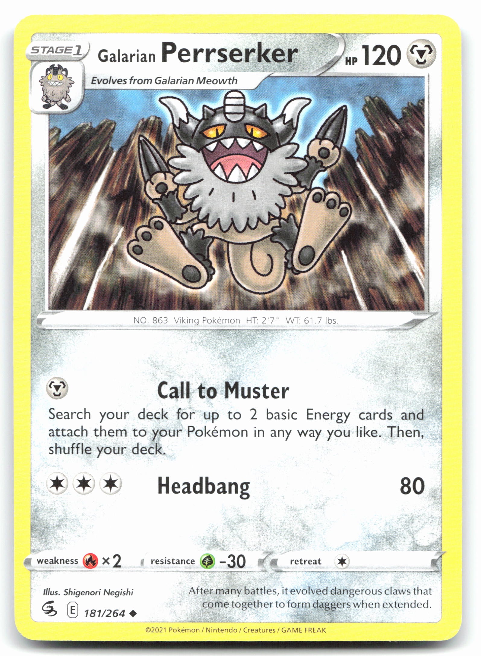 Galarian Perrserker