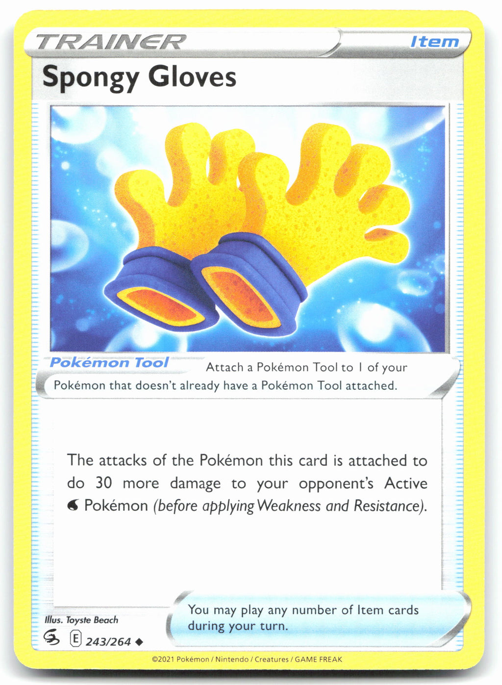 Spongy Gloves