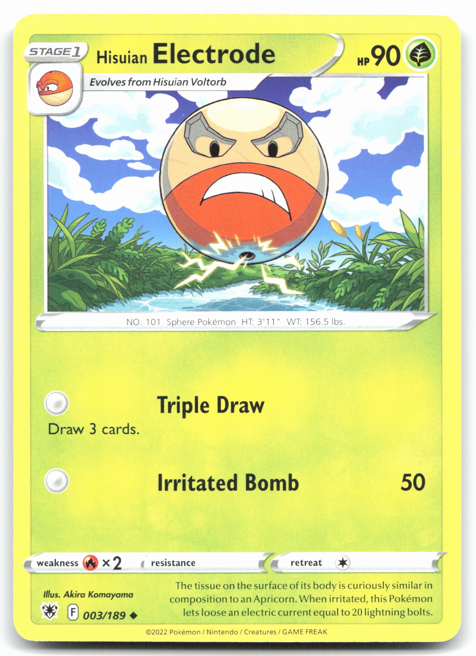Hisuian Electrode