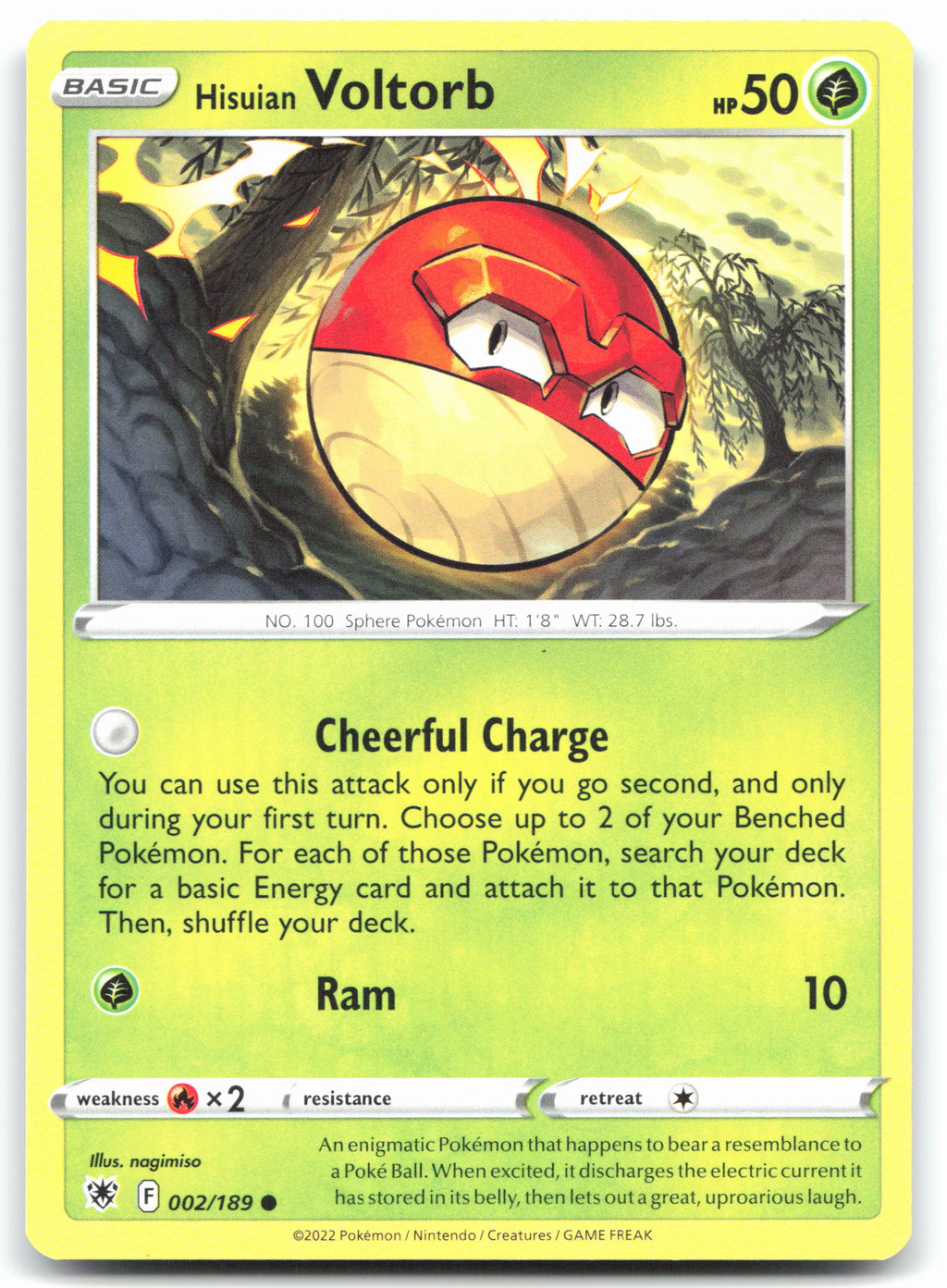 Hisuian Voltorb