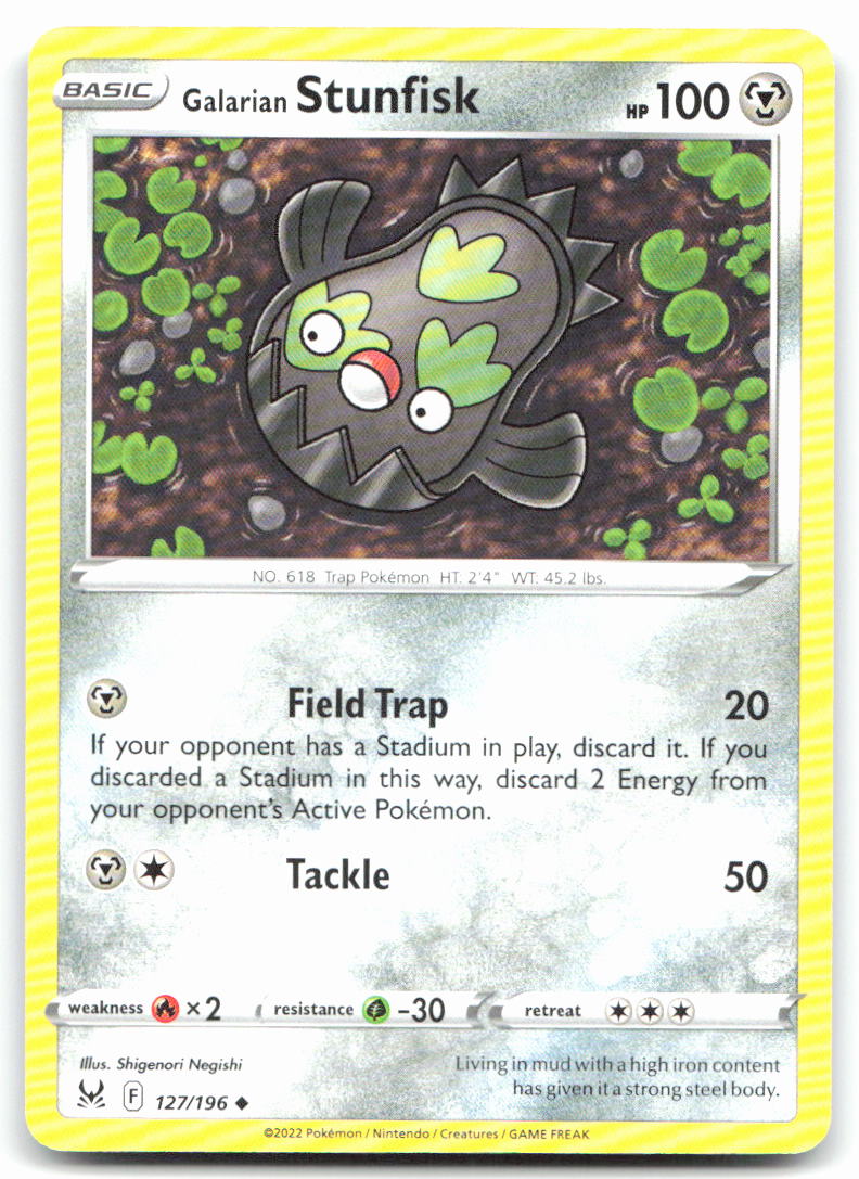 Galarian Stunfisk