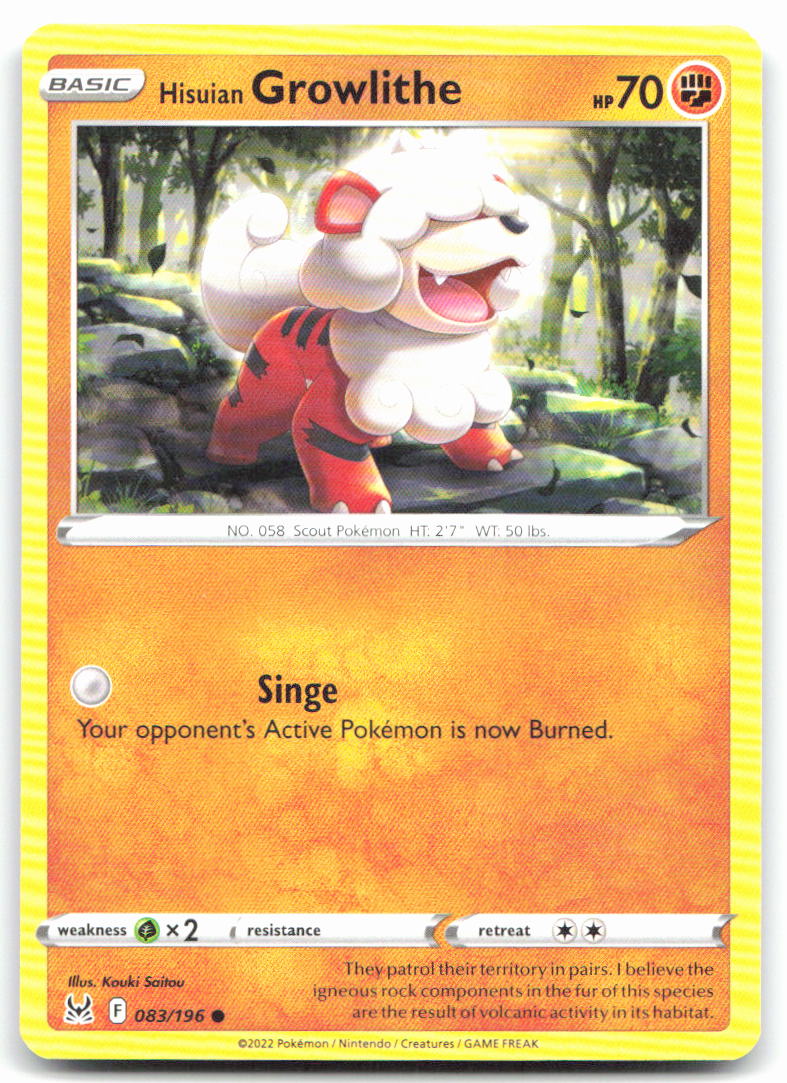 Hisuian Growlithe