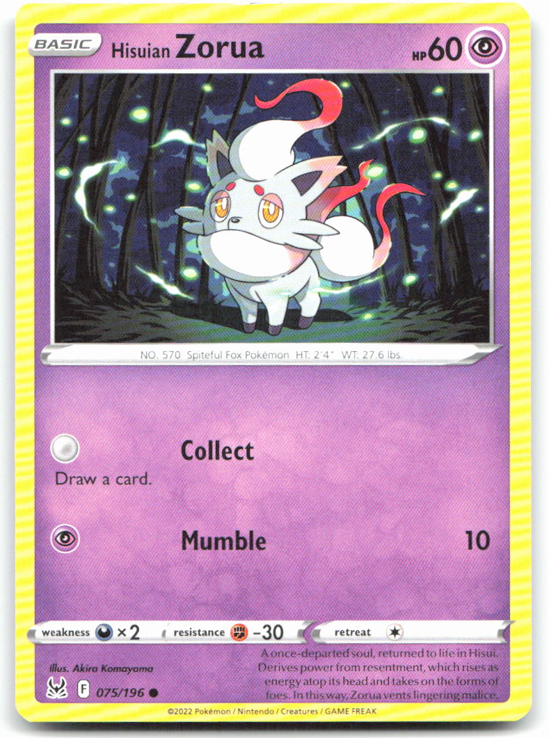 Hisuian Zorua