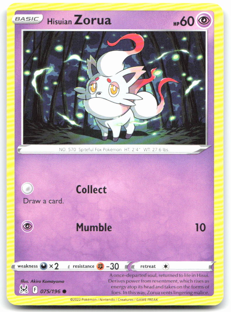 Hisuian Zorua
