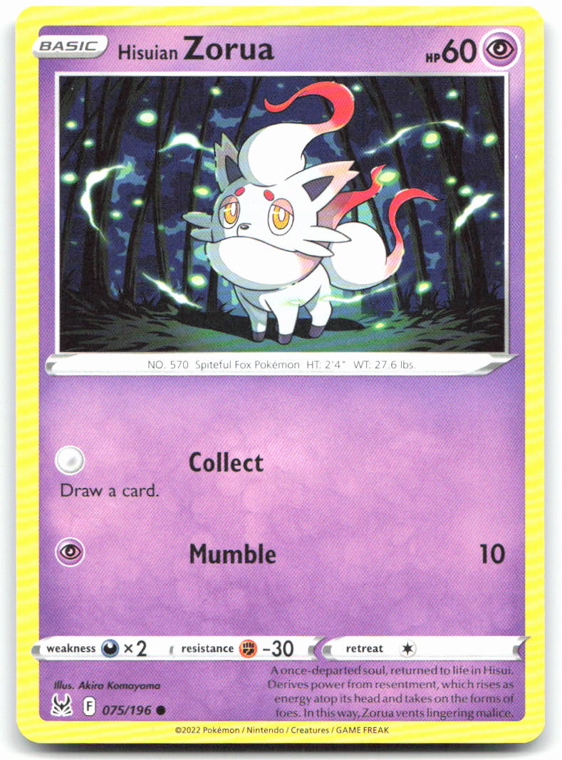 Hisuian Zorua