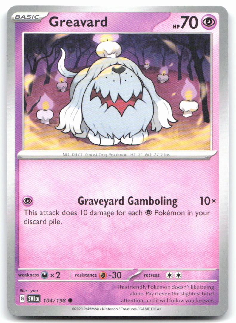 Greavard - 104/198