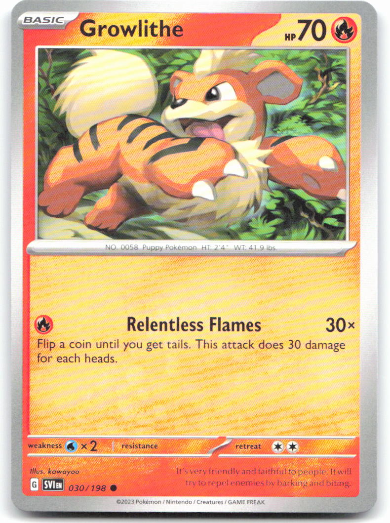 Growlithe - 030/198