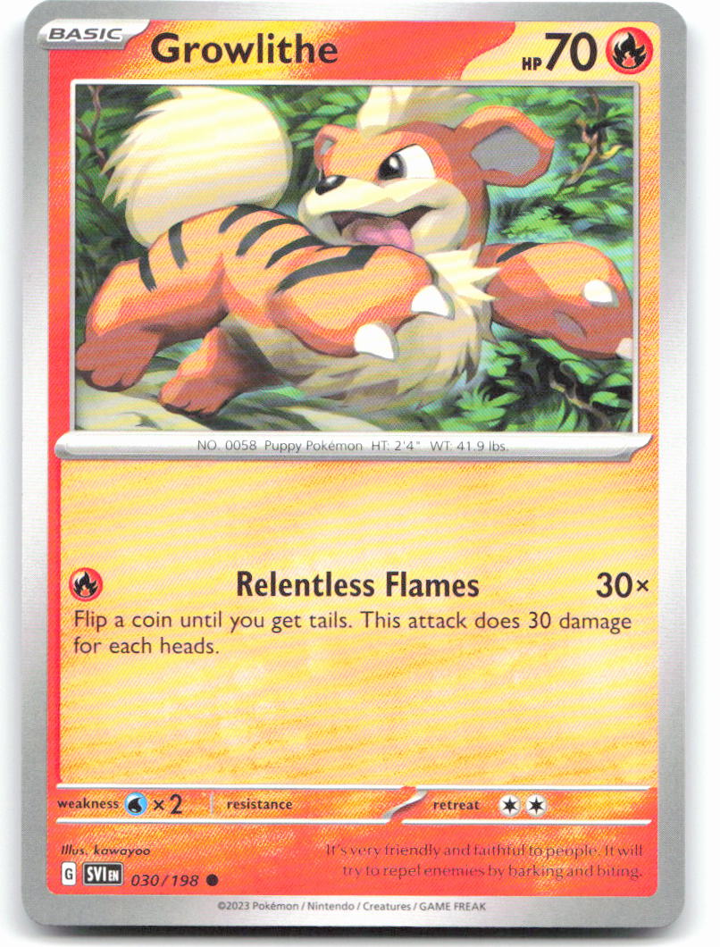 Growlithe - 030/198
