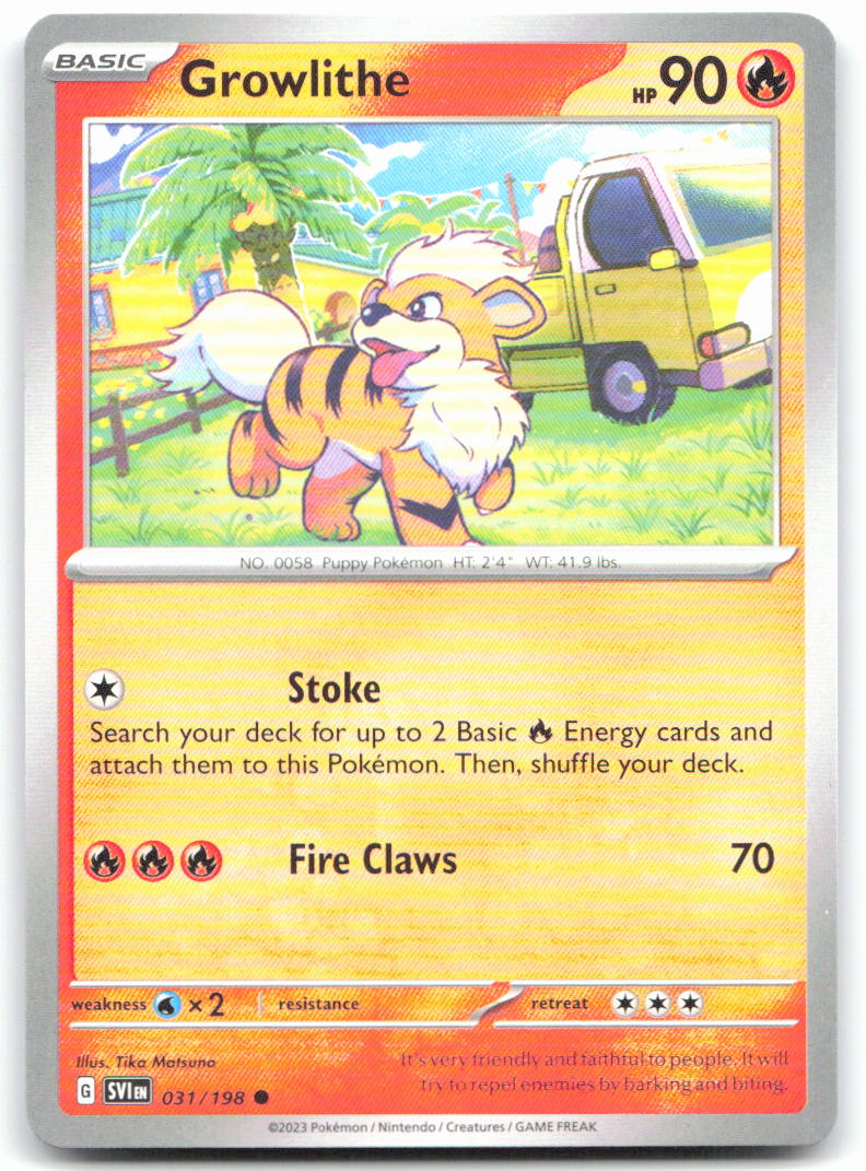 Growlithe - 031/198