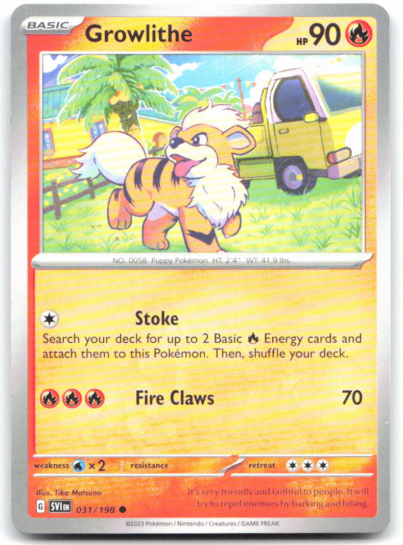 Growlithe - 031/198